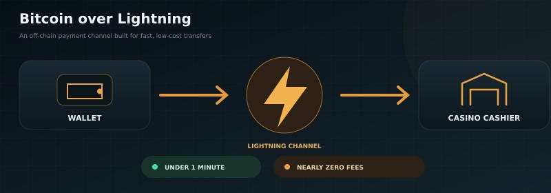 Bitcoin Lightning Network: instant casino transfer explained